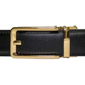 Gesp Reflectief goud met zwarte strap